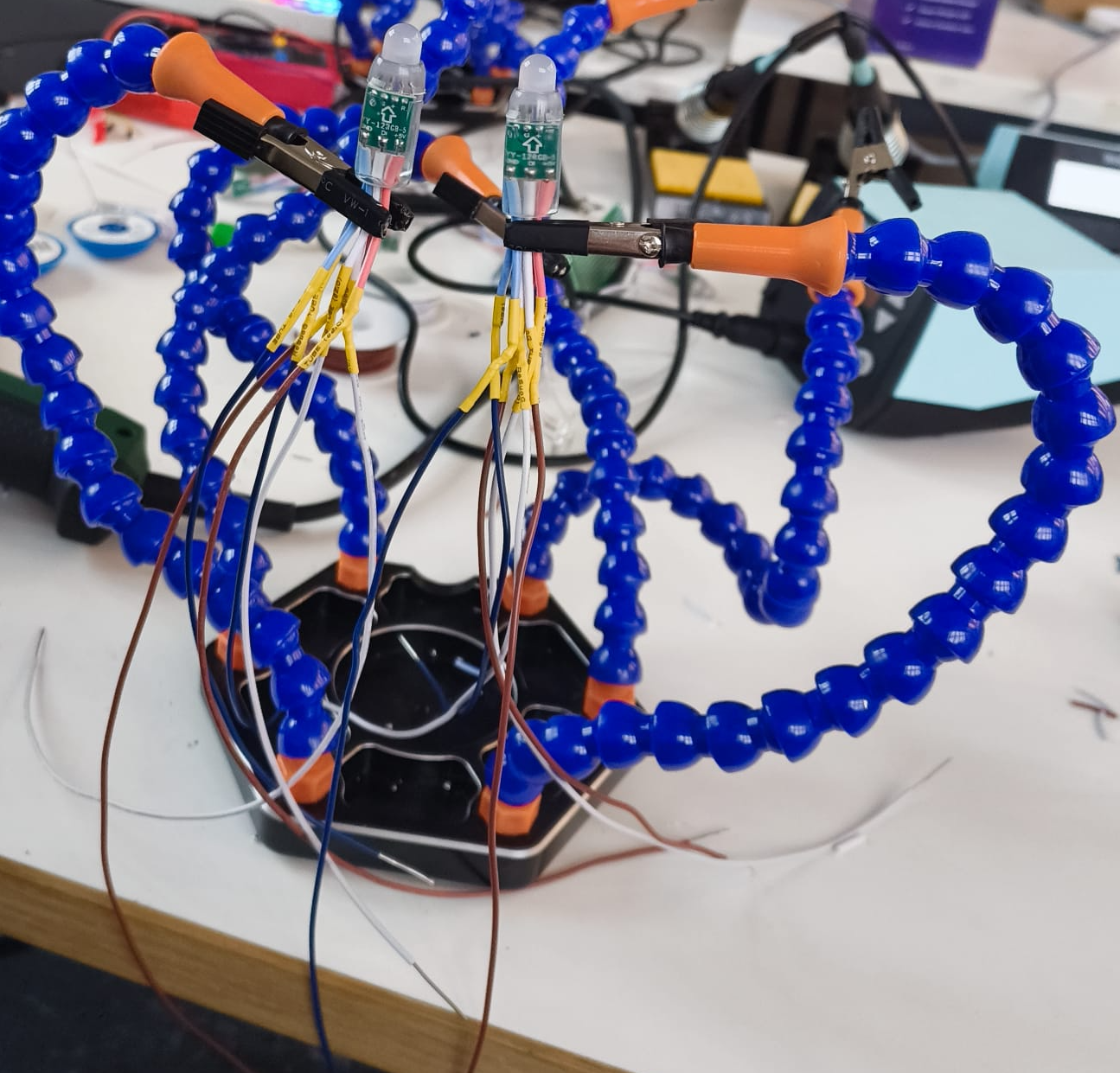 cables soldered together